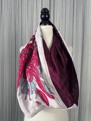40 inch Reversible Infinity Scarf-J023
