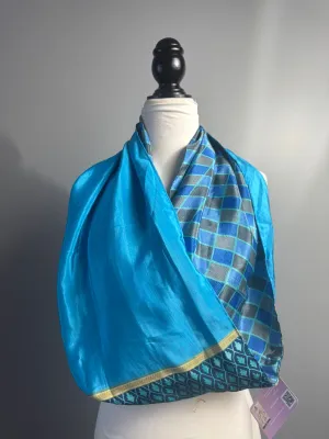 40 inch Reversible Infinity Scarf (short)L003