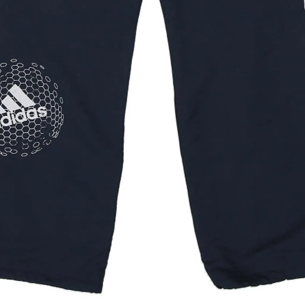 Age 11-12 Adidas Joggers - Medium Navy Polyester