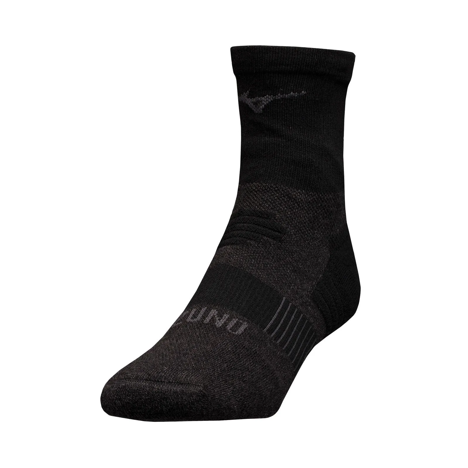 All Gender Breath Thermo Racer Mid Sock - Black