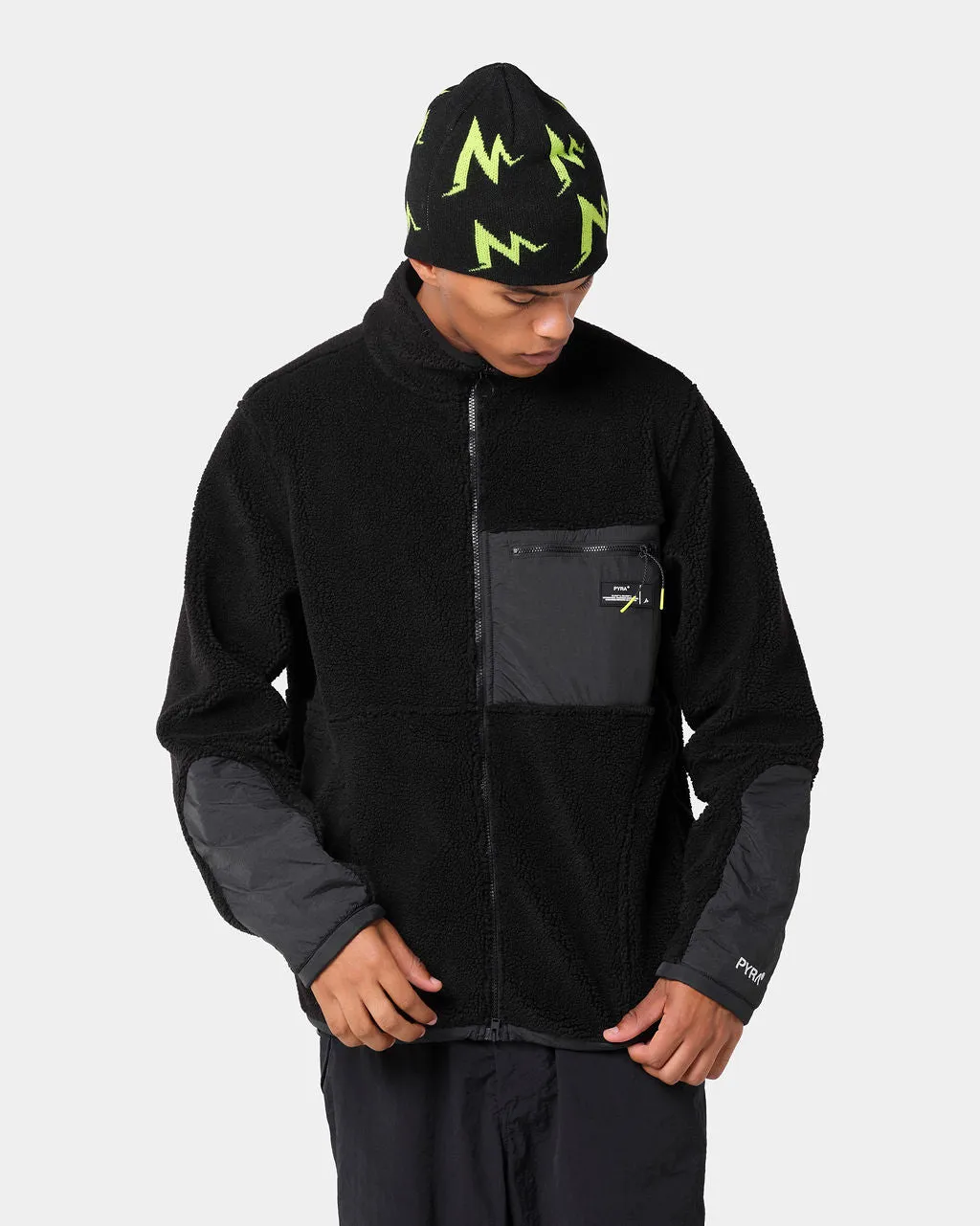 ALPINE FLEECE JACKET BLACK