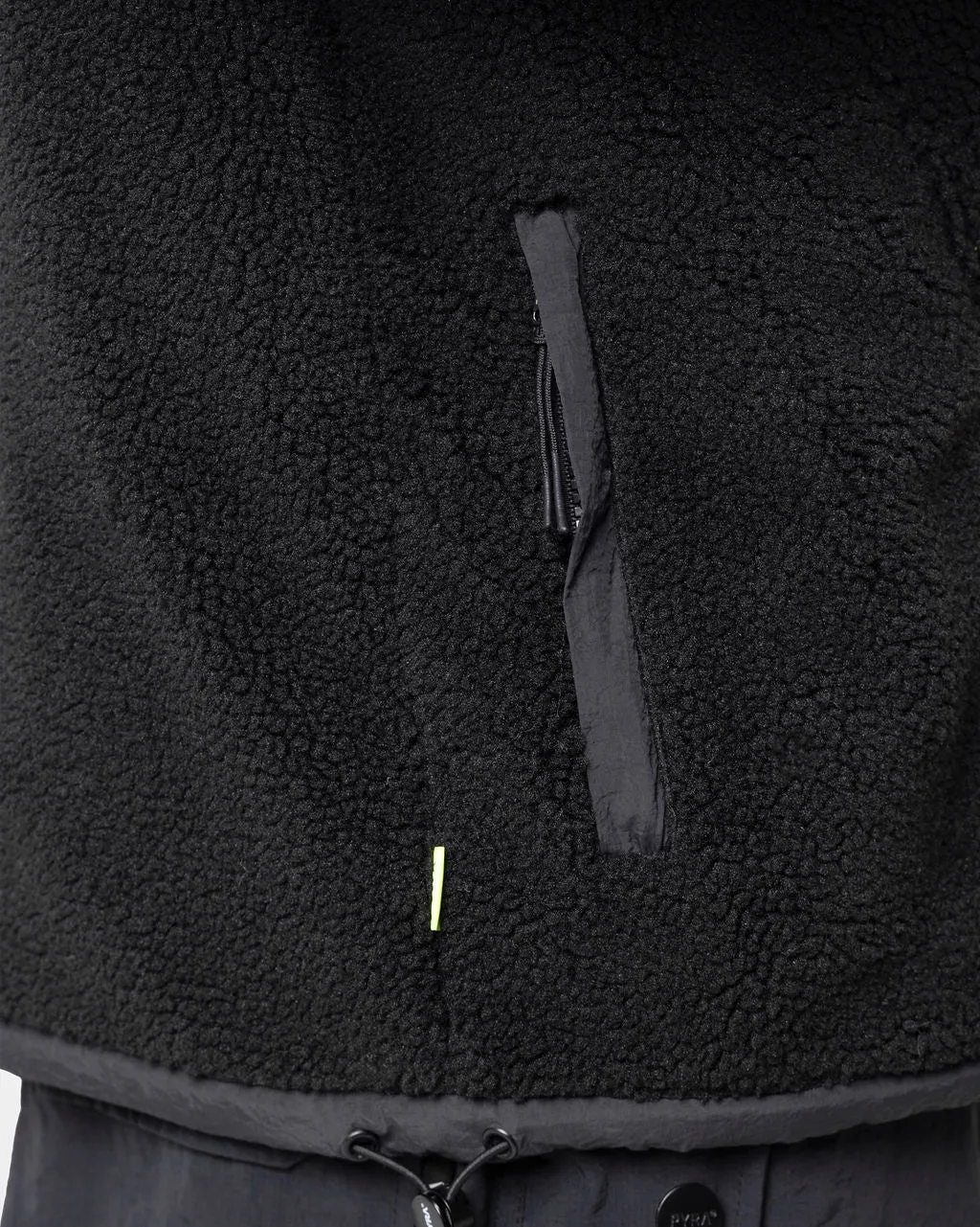 ALPINE FLEECE JACKET BLACK