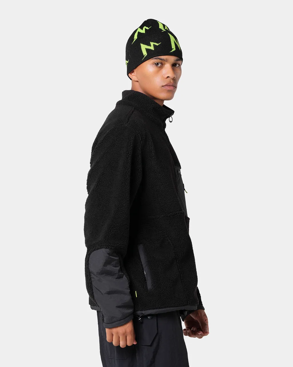 ALPINE FLEECE JACKET BLACK