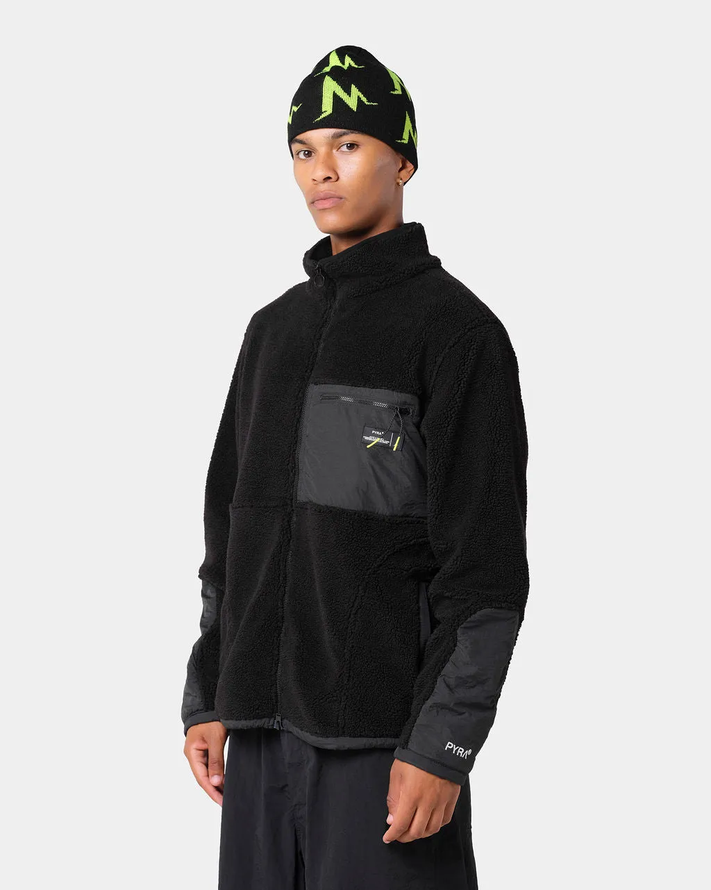 ALPINE FLEECE JACKET BLACK