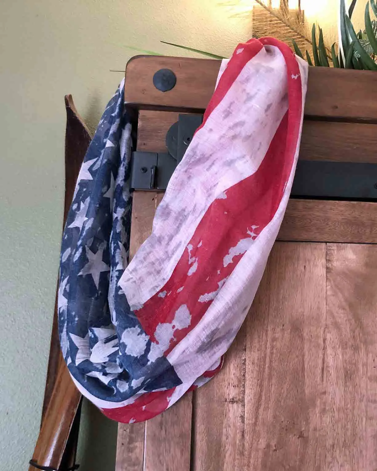 American Flag Infinity Scarf
