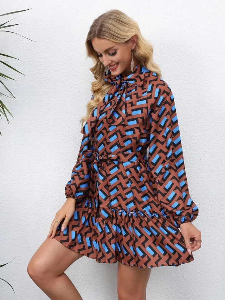 ARIA PRINT DRESS