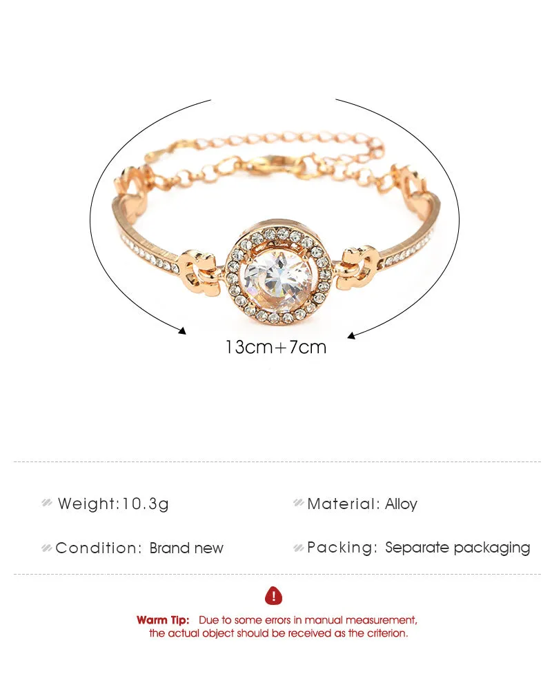 B796 - Elegant Rhinestone Braclet