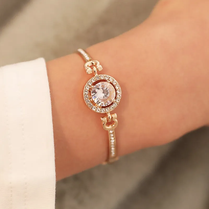 B796 - Elegant Rhinestone Braclet