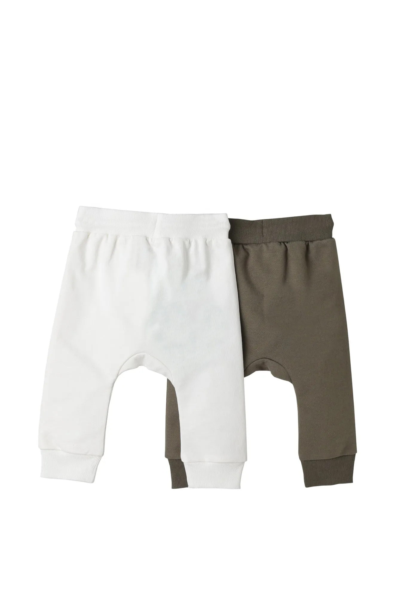 Baby Boys Joggers Pack of 2 made of Pure Cotton Fabric
