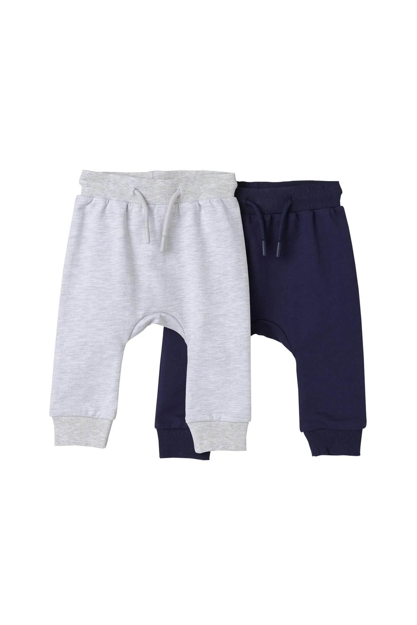 Baby Boys Joggers Pack of 2 made of Pure Cotton Fabric