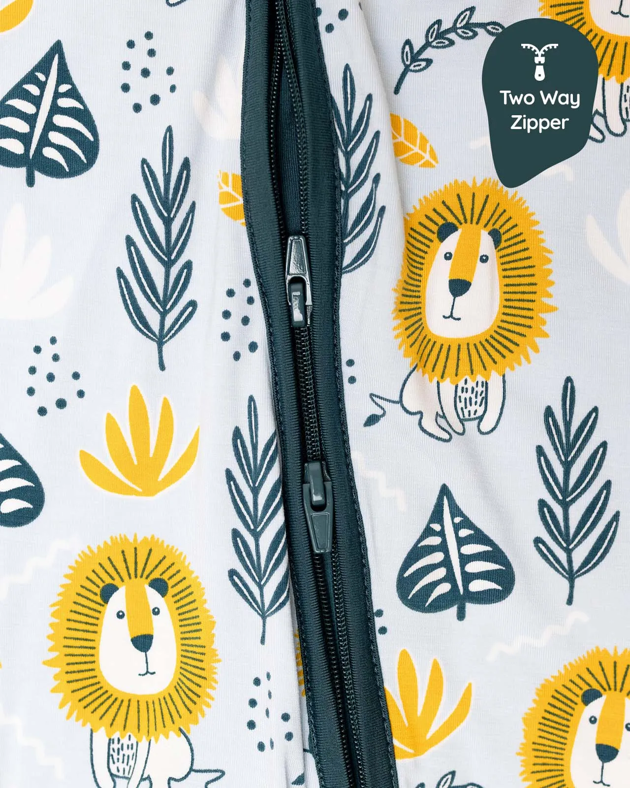 BABYGO® Lion Zip Sleepsuit