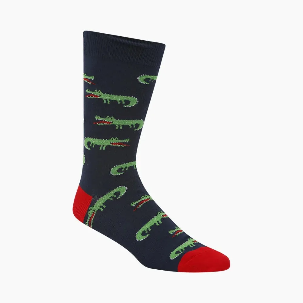 Bamboozld: Mens Gator Bamboo Sock
