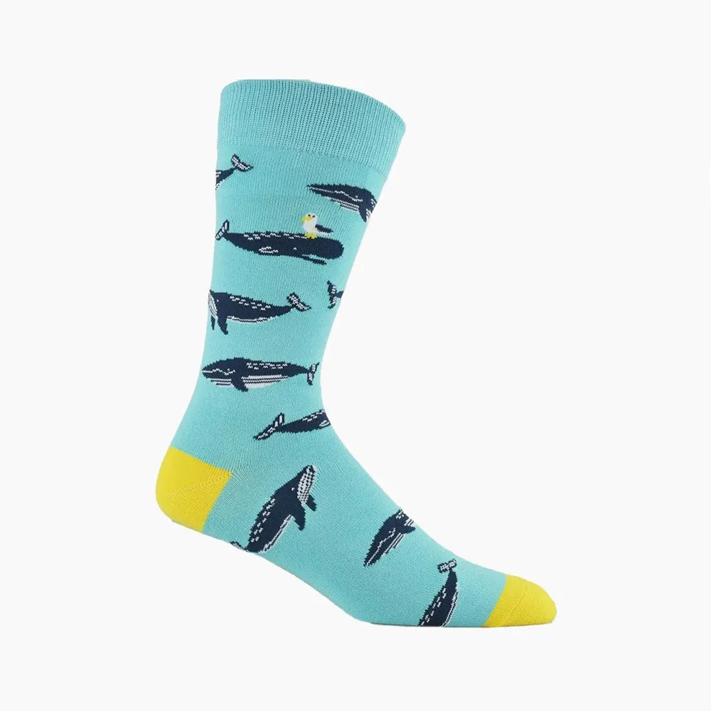 Bamboozld: Mens Moby Dick Bamboo Sock