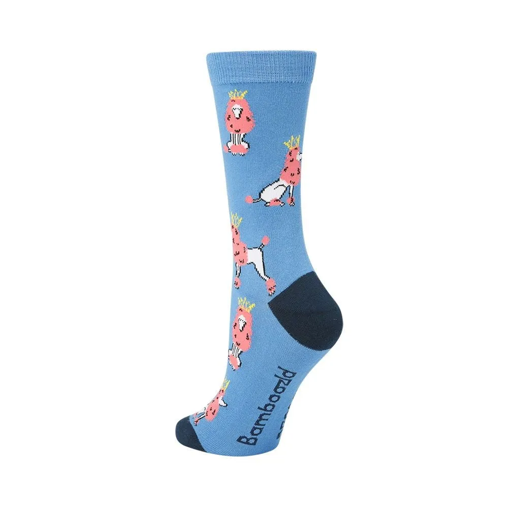 Bamboozld: Womens Posh Poodle Bamboo Sock