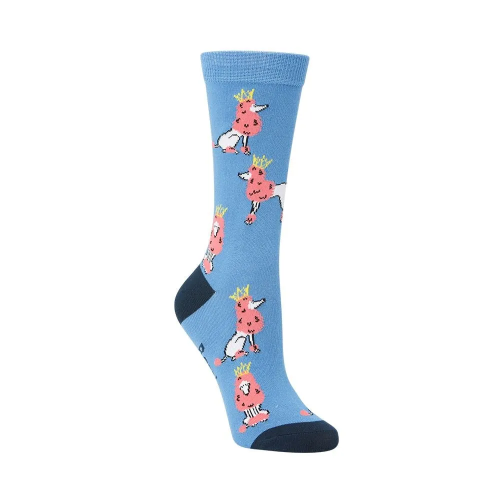Bamboozld: Womens Posh Poodle Bamboo Sock