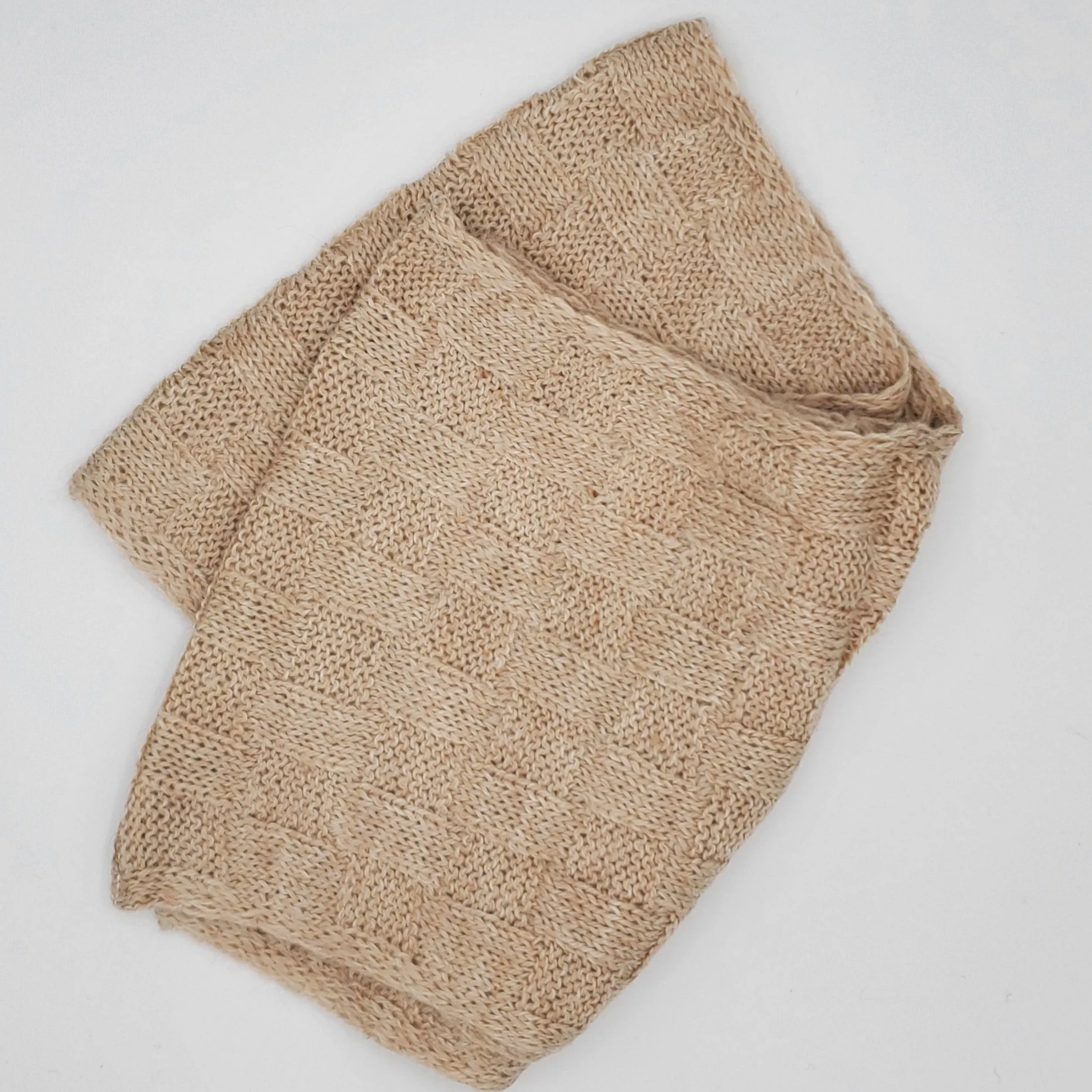 Basketweave Suri Scarf