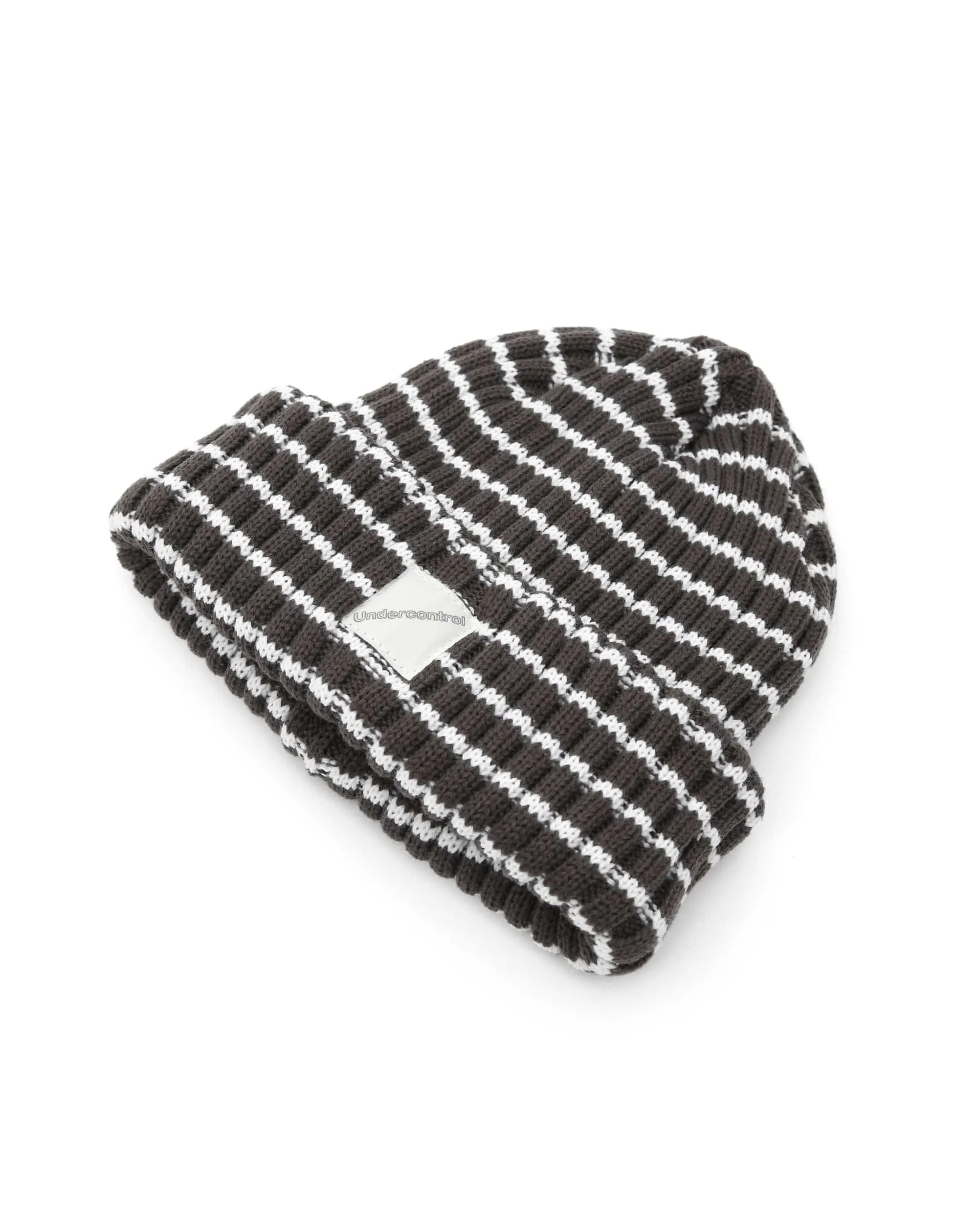 BEANIE / PIN STRIPE / CHARCOAL
