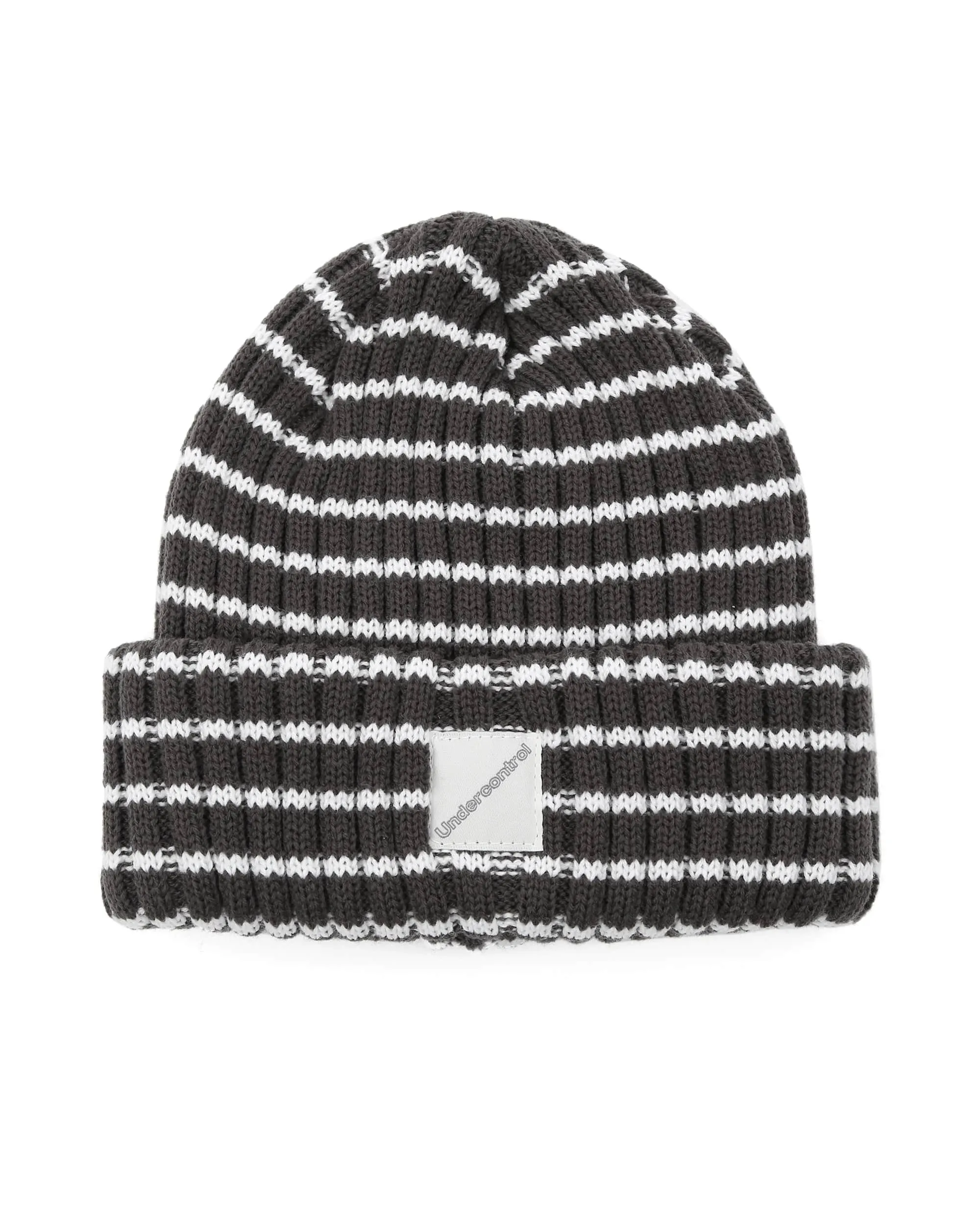 BEANIE / PIN STRIPE / CHARCOAL
