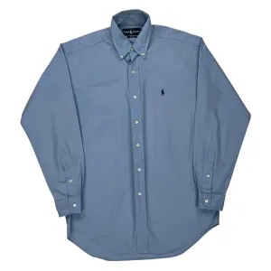 Blake Ralph Lauren Shirt - Small Blue Cotton