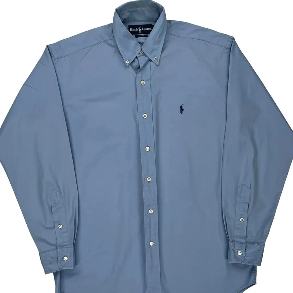 Blake Ralph Lauren Shirt - Small Blue Cotton