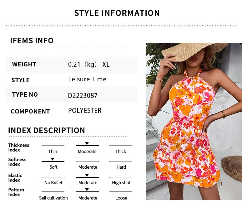 Bohemian Beachy Resort Style Summer Dress