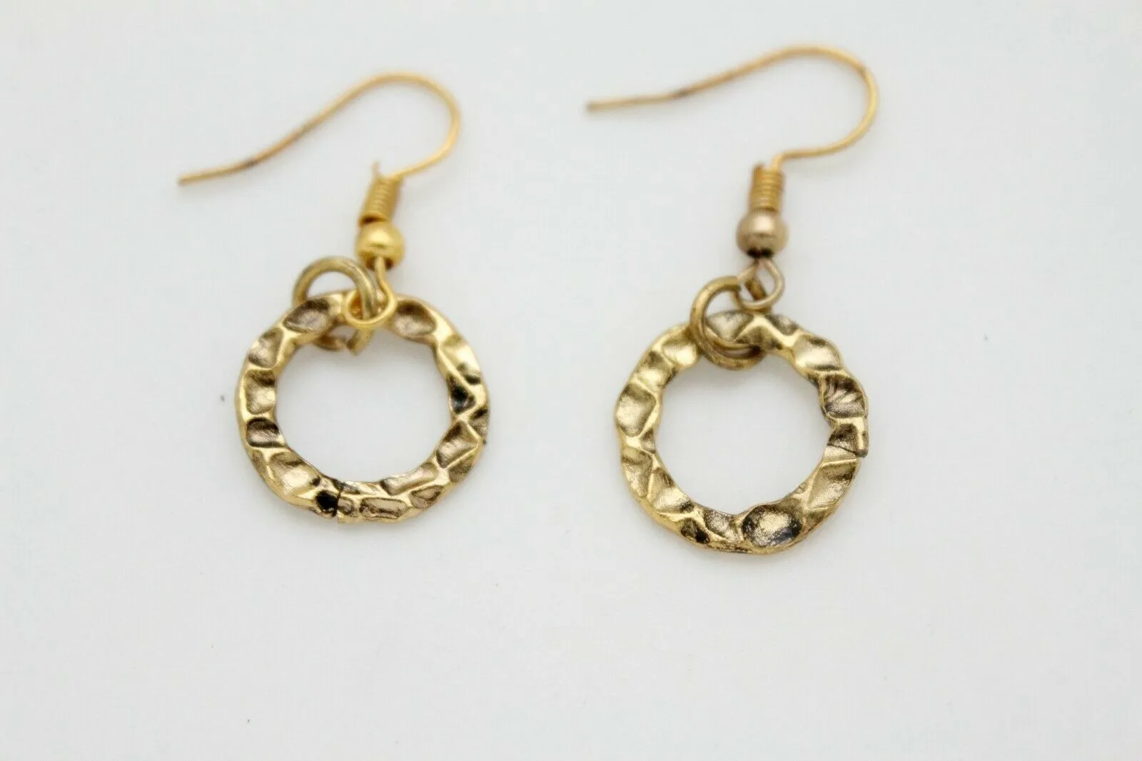 Bohemian Gold Metal Choker Necklace   Earrings Jewelry