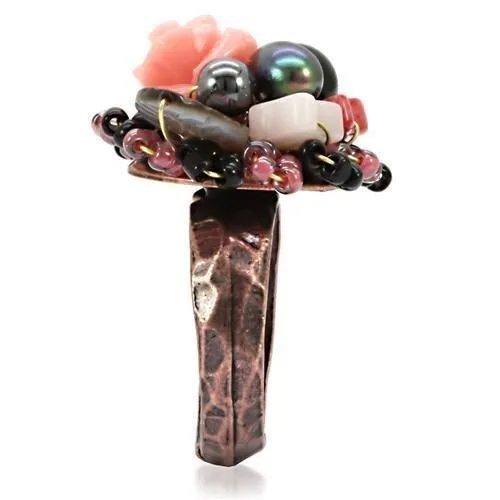 Brass Ring Assorted Multi LOA596 for Women Style Antique