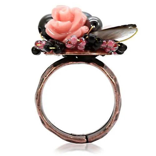 Brass Ring Assorted Multi LOA596 for Women Style Antique