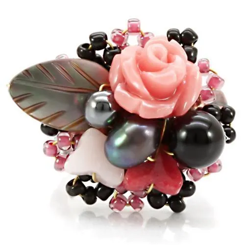 Brass Ring Assorted Multi LOA596 for Women Style Antique