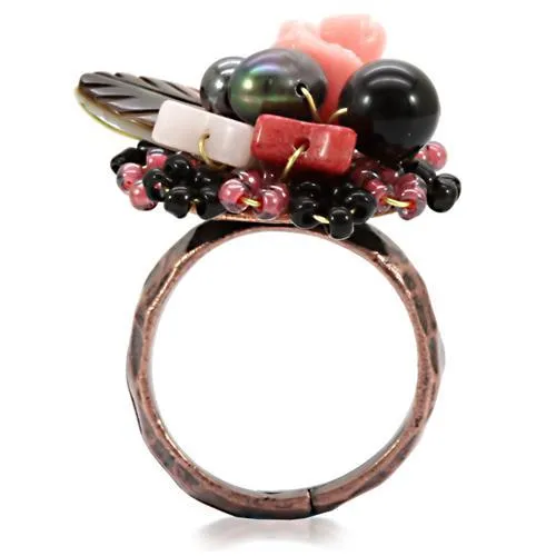Brass Ring Assorted Multi LOA596 for Women Style Antique