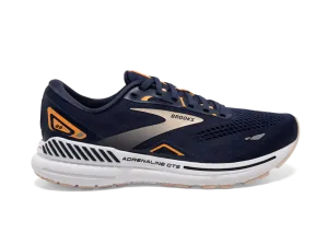 Brooks Adrenaline GTS 23 (B Width) - Peacoat/Tangerine/Peach (Womens)