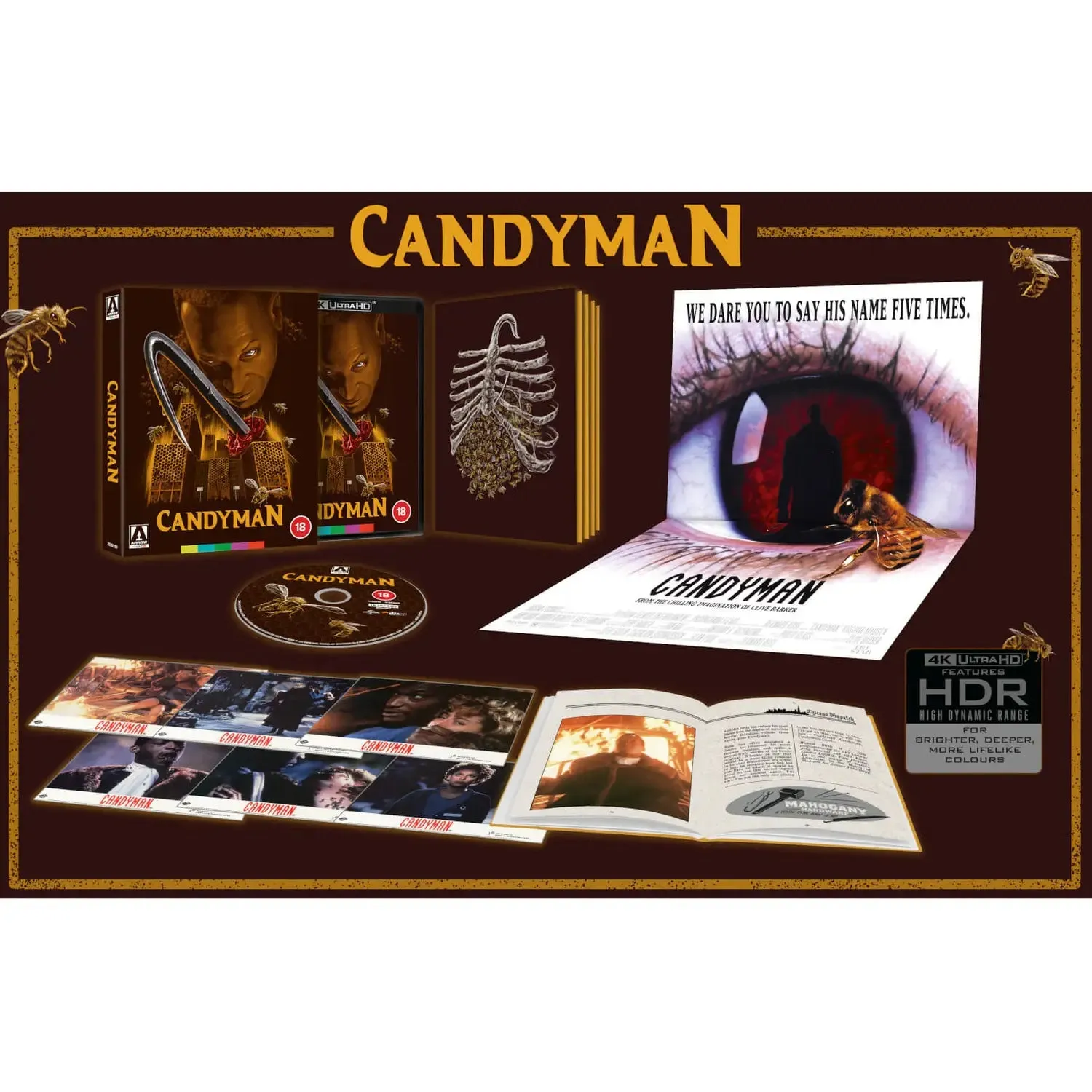 CANDYMAN (REGION FREE IMPORT - LIMITED EDITION) 4K UHD
