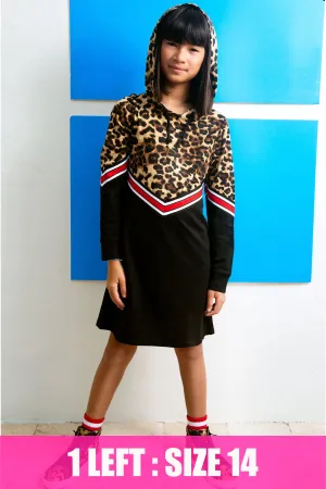 Cheetah Hooded Dress