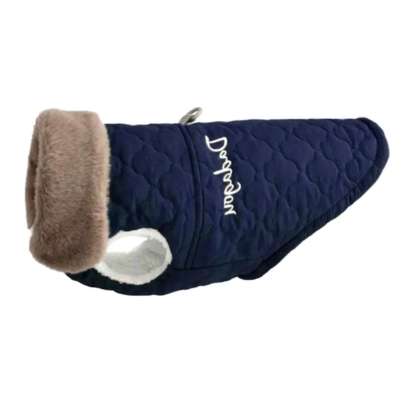 Cozy Fleece Winter Jacket for Small & Medium Dogs