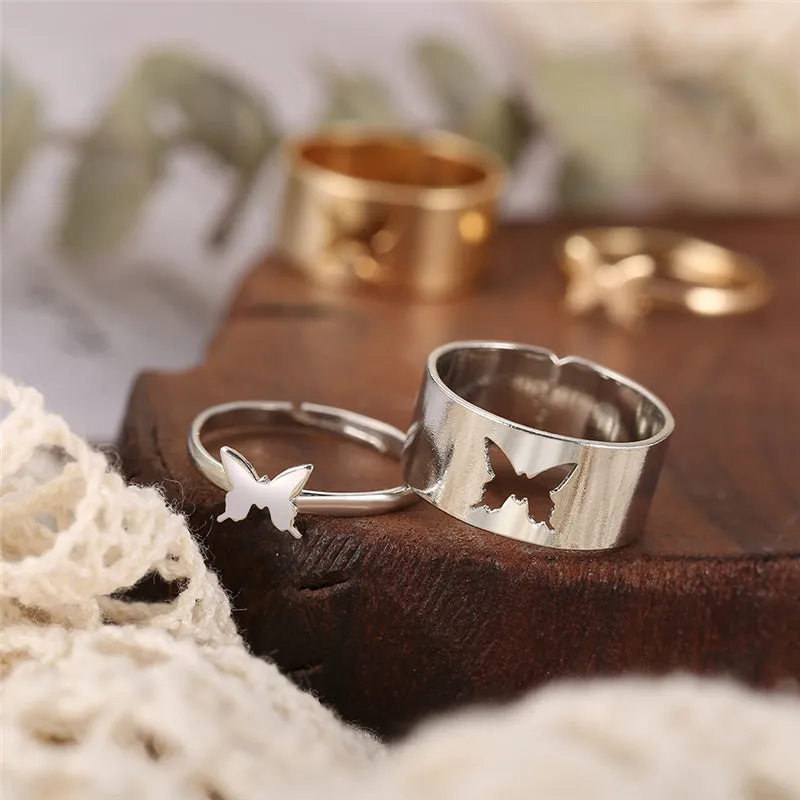 Creative Exquisite Fashion Couple Ring Set Lover Engagement Wedding Jewelry