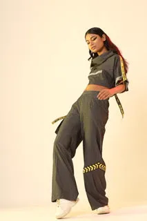 Cropped Cowl Top