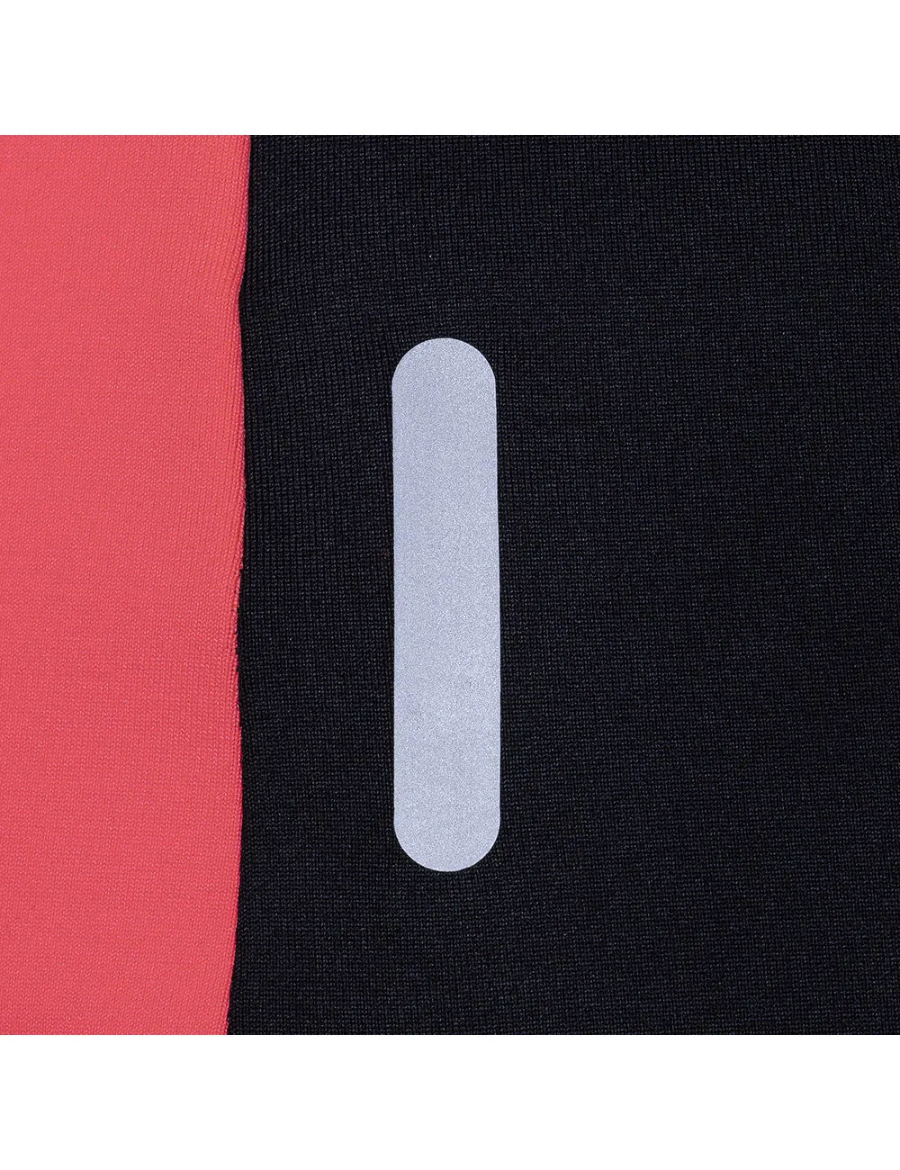 Damen Winter Fleece Laufshirt Langarm Thermo Running Sweatshirt Pro Line Schwarz Rot