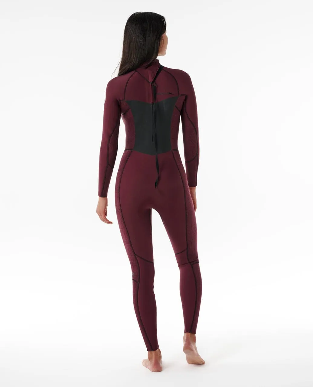 Dawn Patrol 4/3mm Back Zip Sublimed - Plum (2024)