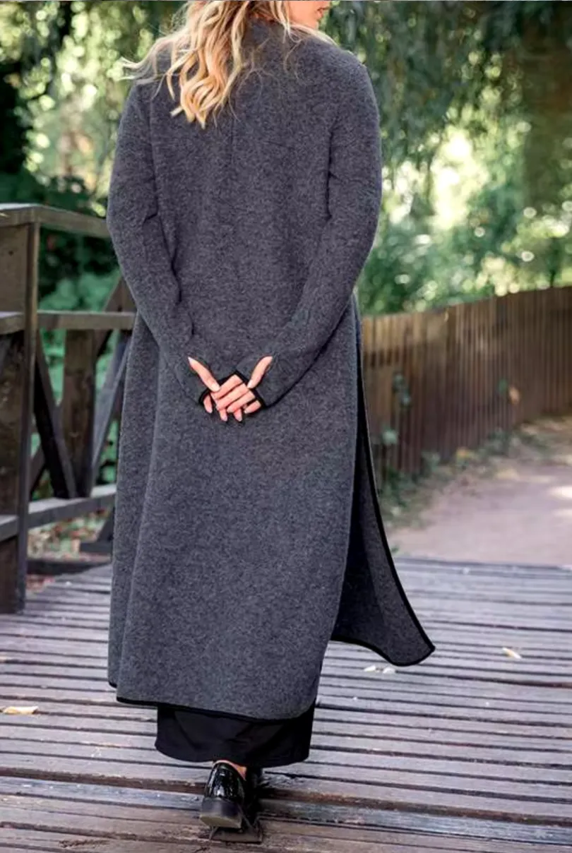 DONA I COZY LAYERED MAXI DRESS