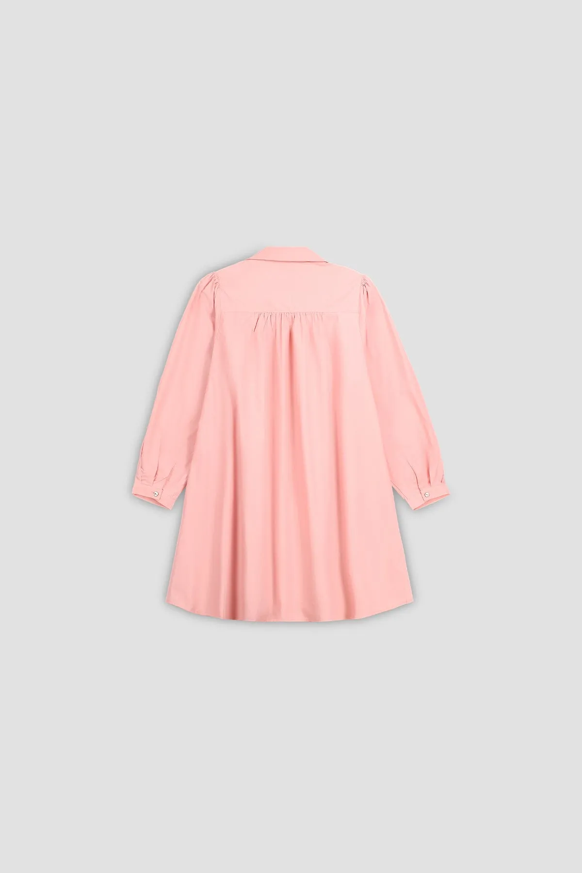 Embroidered Midi Dress For Women - LIGHT PINK