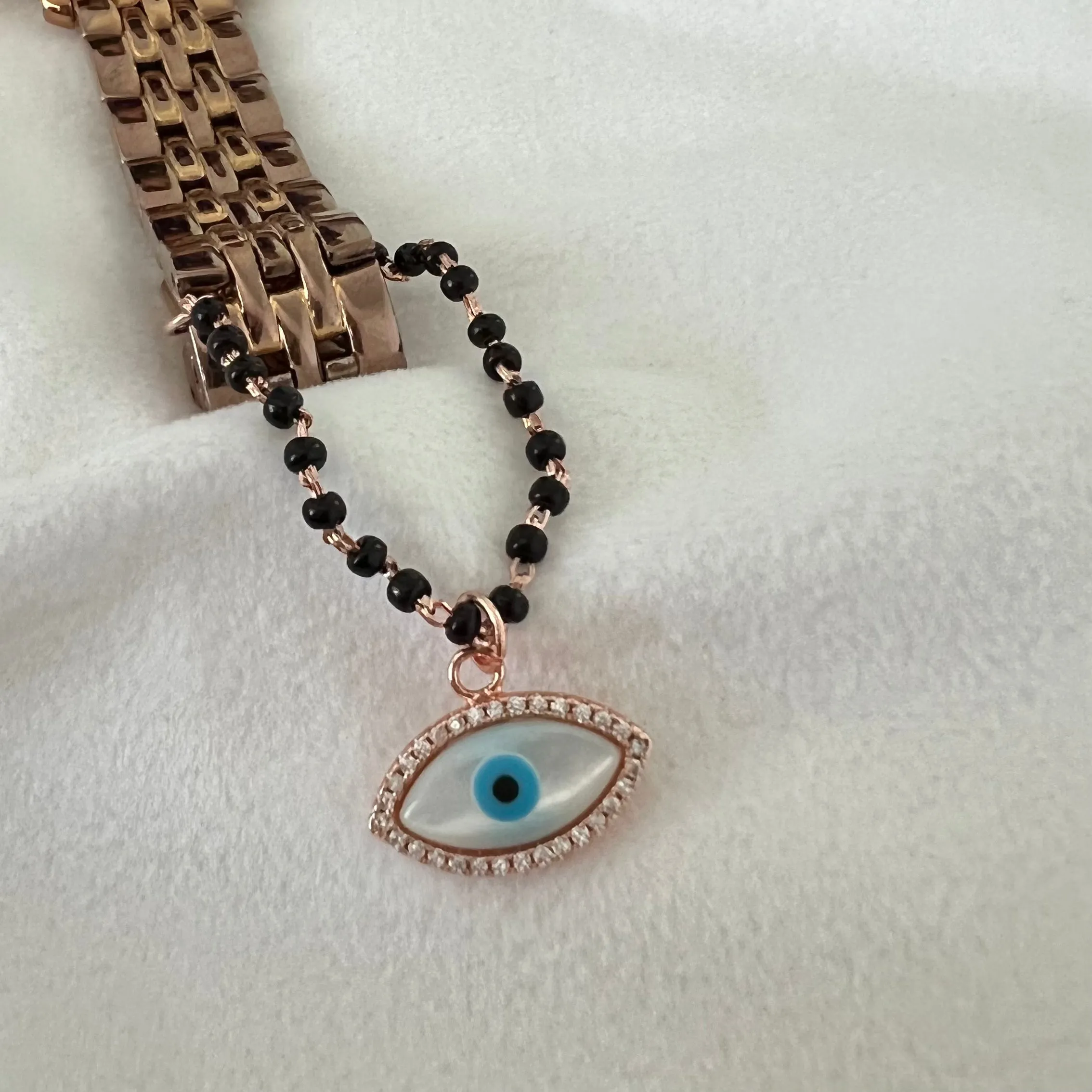 Evileye Mangalsutra Watch Charms