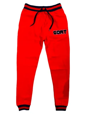 Evolution Kids 'Goat' Chenille Patch Joggers (Red) 10250/45222 LK/K