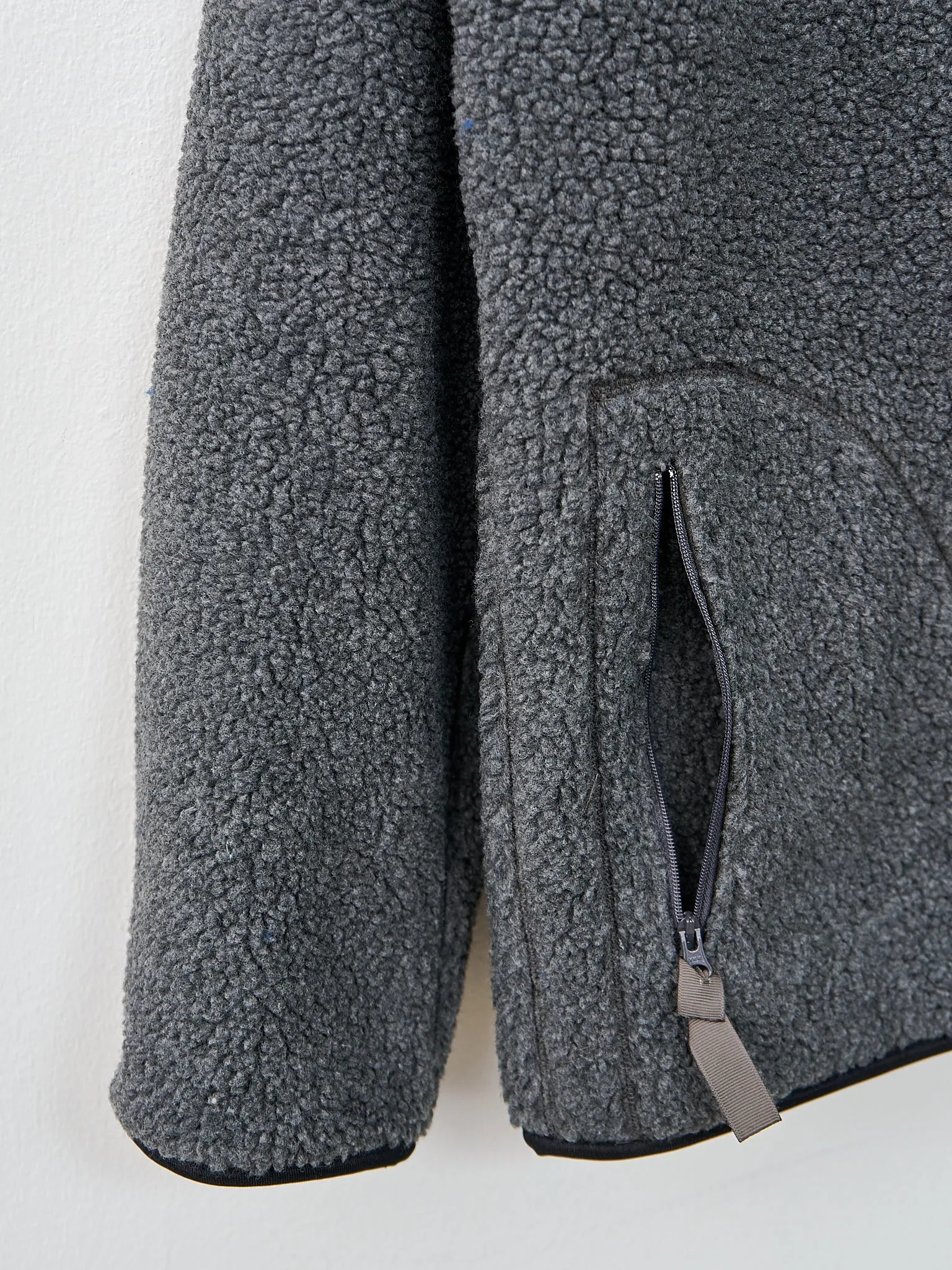 Fleece Blouson - Charcoal