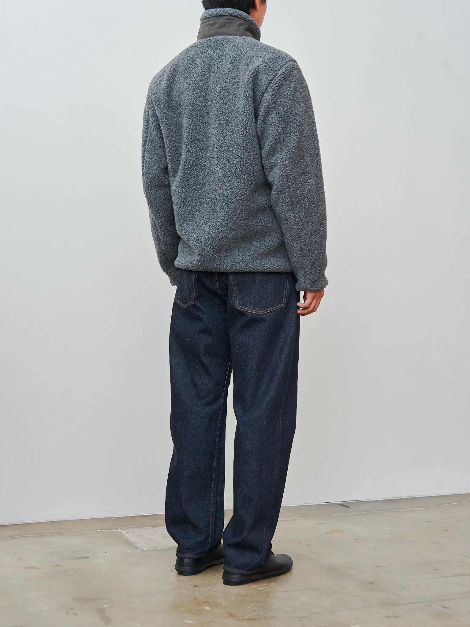 Fleece Blouson - Charcoal