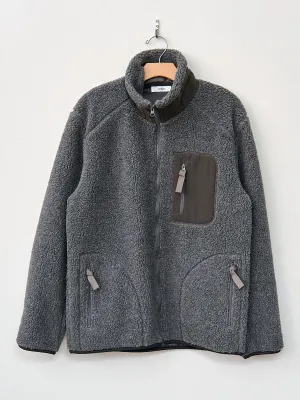 Fleece Blouson - Charcoal