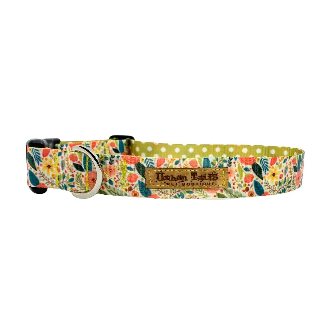 Floral Garden Dog Collar