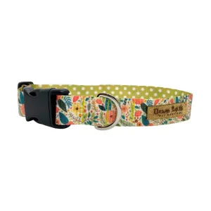 Floral Garden Dog Collar