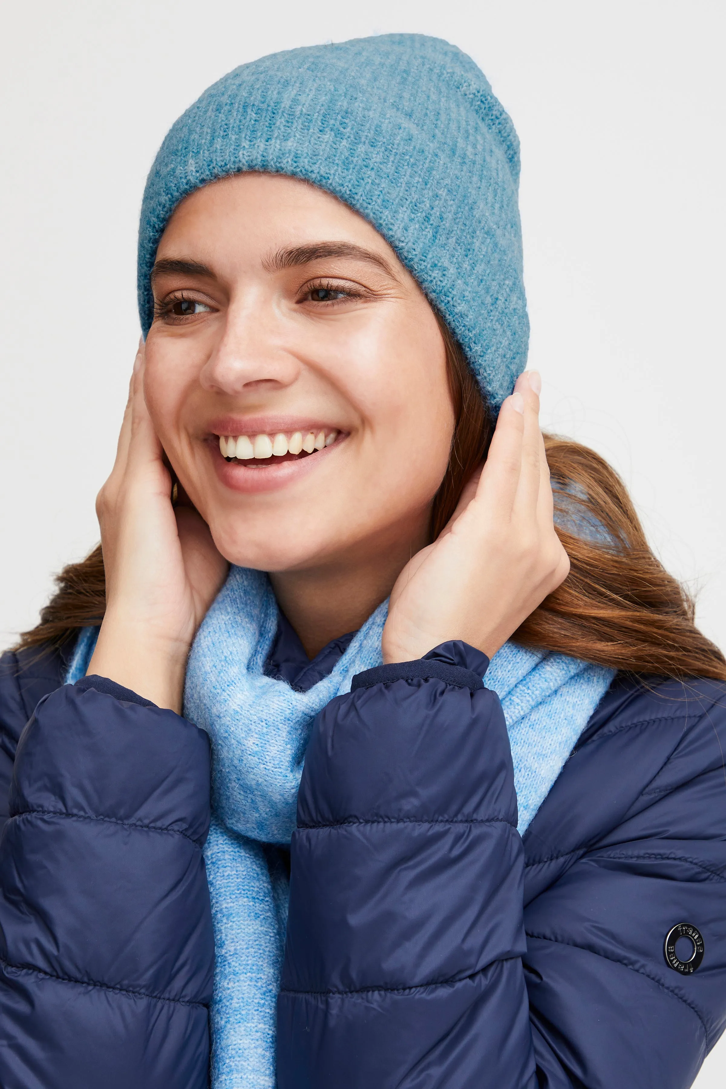 Fransa Sandy Beanie Hat 1