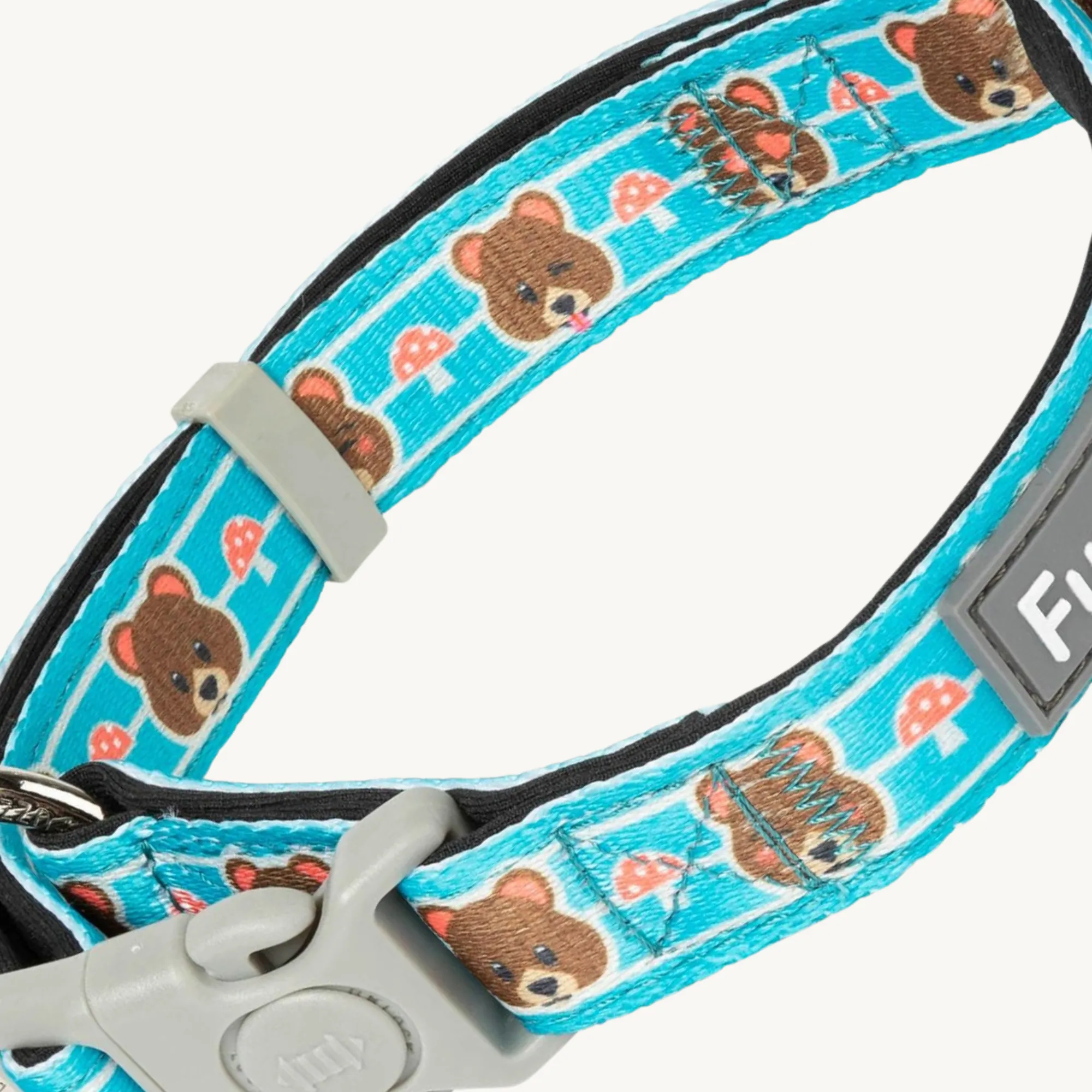 Fuzzyard Fuzz Bear Dog Collar