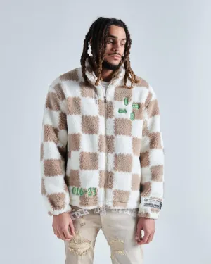 Gala - Fame Kills Fleece Jacket - White/Beige